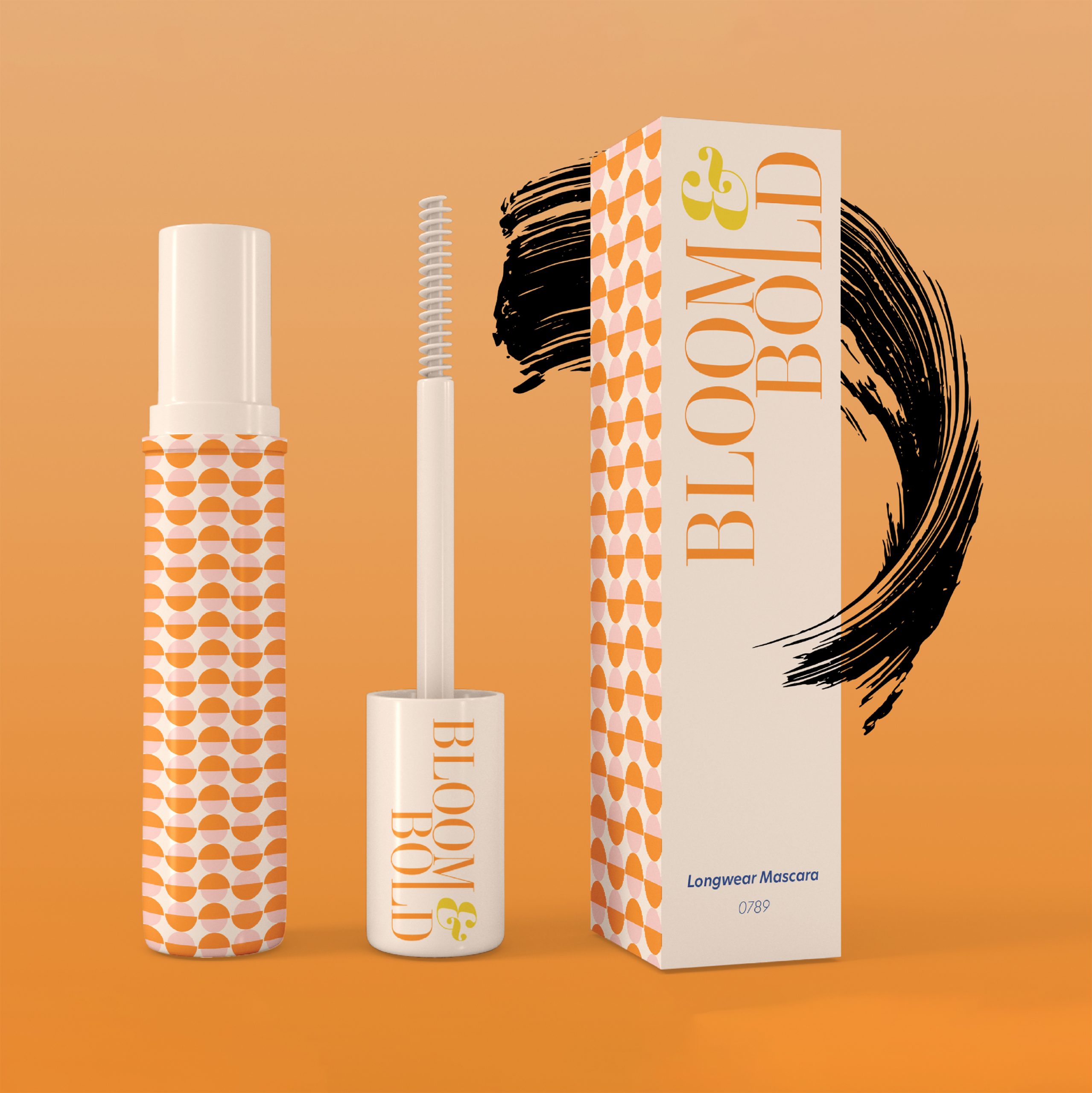 BB4 Mock up of responsive website design for make up brand