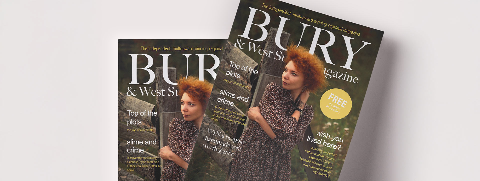 B&WSM-HERO Mock up of editorial design cover