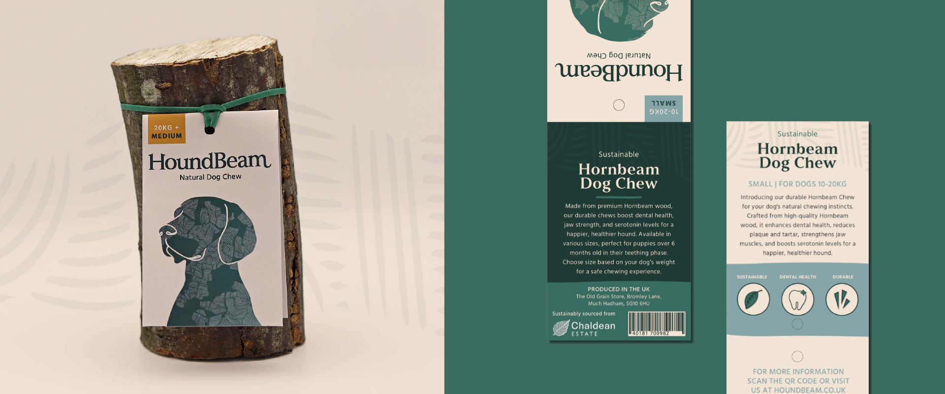 HoundBeam.4 Mock up of responsive website design for make up brand